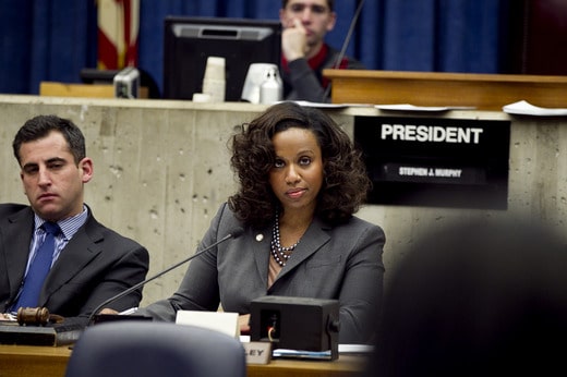 FOR METRO.  Boston, MA 2/15/2011  The Boston City Council's Committee on Women and Healthy Communities holds a hearing on sexual health education and condom availability in Boston Public High Schools in the Council Chamber in Boston, MA on Tuesday, February 15, 2011.  (Yoon S. Byun/Globe Staff) Section: METRO Slug: 16condoms Reporter: Akilah Johnson